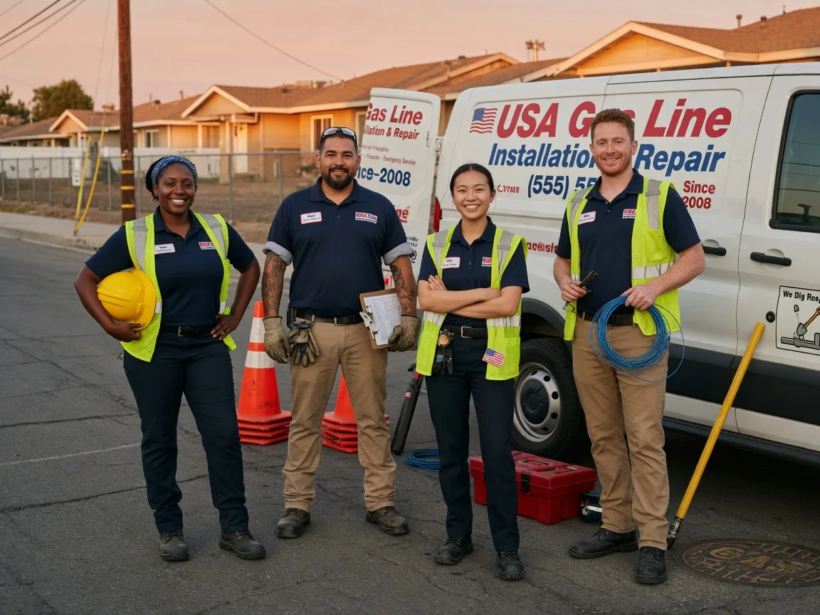 Gas Line Installation company in Lacarne, OH